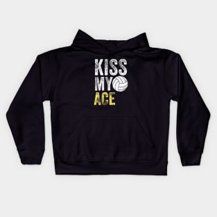 funny volleyball Kids Hoodie